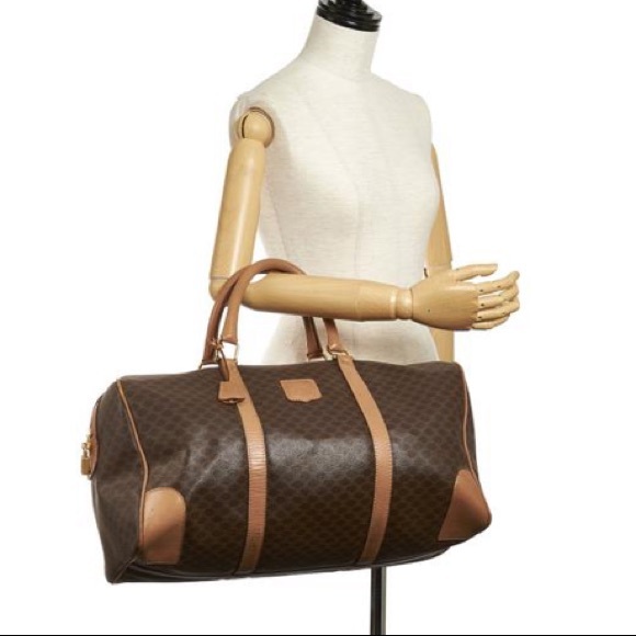 Celine Vintage Macadam Duffle Bag - Picture 1 of 16